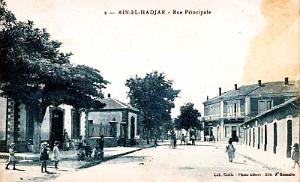 AIN-EL-HADJAR - RUE PRINCIPALE